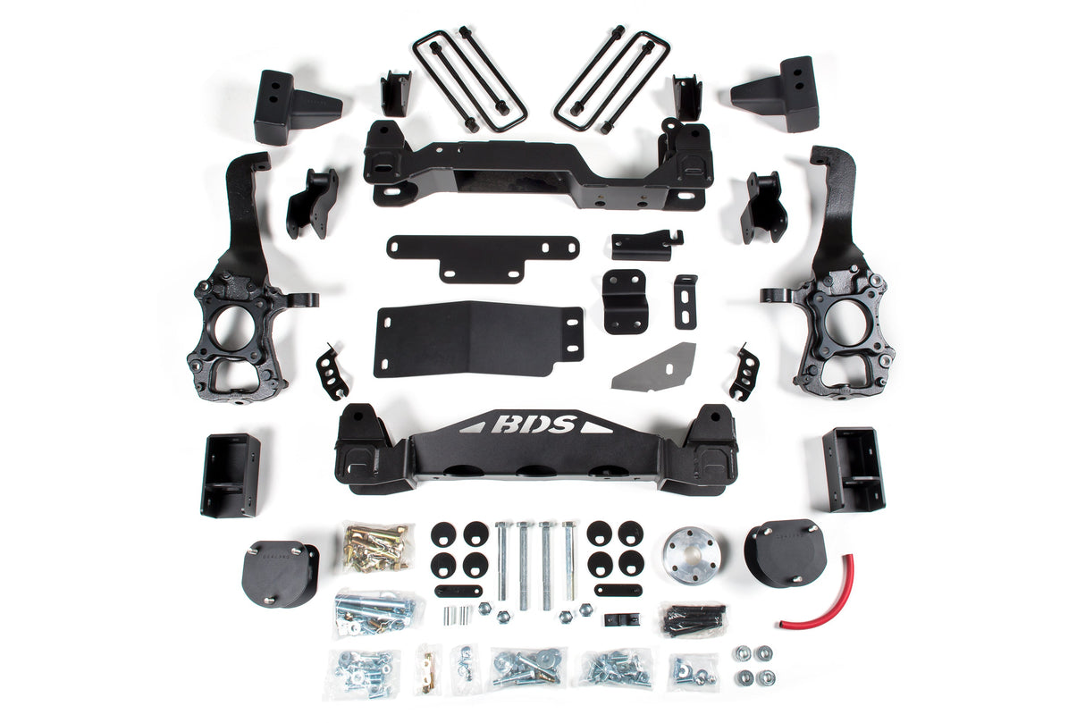 4 Inch Lift Kit - Ford F150 Raptor (17-18) 4WD BDS Suspension Suspension Lift Kit  AXOPROS