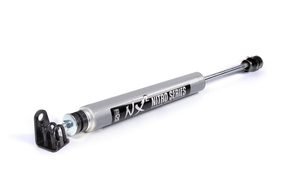 Single Steering Stabilizer Kit W/ NX2 Shock - Ford F150 (04-08) 4WD - With BDS Replacement Struts BDS Suspension Steering Stabilizer Hardware Kit  AXOPROS
