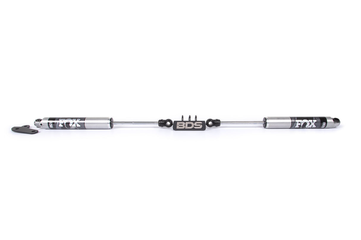 Dual Steering Stabilizer Kit W/ FOX 2.0 Performance Shocks - Ford F250/F350 Super Duty (99-04) 4WD BDS Suspension Steering Stabilizer Hardware Kit  AXOPROS