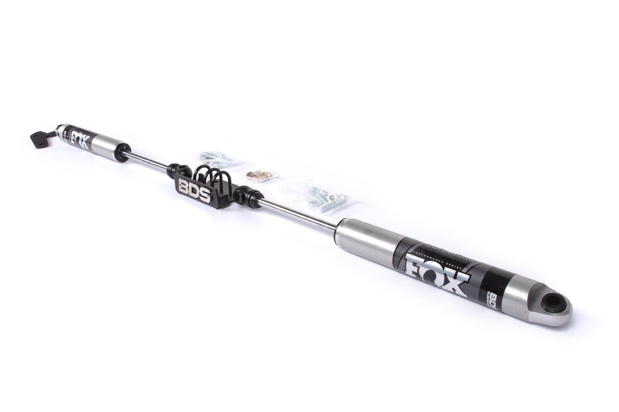 Dual Steering Stabilizer Kit W/ FOX 2.0 Performance Shocks - Ford F250/F350 Super Duty (99-04) 4WD BDS Suspension Steering Stabilizer Hardware Kit  AXOPROS