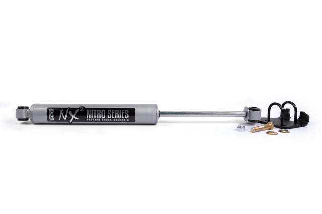 Single Steering Stabilizer Kit W/ NX2 Shock - Ford F250/F350 Super Duty (99-04) 4WD BDS Suspension Steering Stabilizer Hardware Kit  AXOPROS