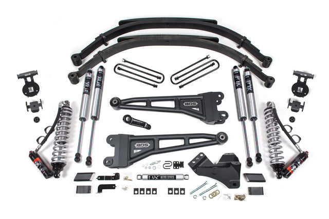 5 Inch Lift Kit W/ Radius Arm - FOX 2.5 Coil-Over Conversion - Performance Elite - Ford F250/F350 Super Duty (23-24) 4WD - Diesel BDS Suspension Suspension Lift Kit  AXOPROS