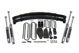 4 Inch Lift Kit - Ford F250 TTB (87-96) 4WD BDS Suspension Suspension Lift Kit  AXOPROS