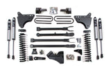 4 Inch Lift Kit W/ 4-Link - Ford F250/F350 Super Duty (05-07) 4WD - Diesel BDS Suspension Suspension Lift Kit  AXOPROS