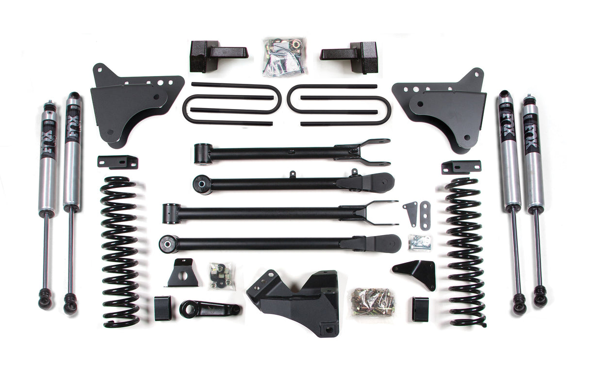 6 Inch Lift Kit W/ 4-Link - Ford F250/F350 Super Duty (05-07) 4WD - Diesel BDS Suspension Suspension Lift Kit  AXOPROS