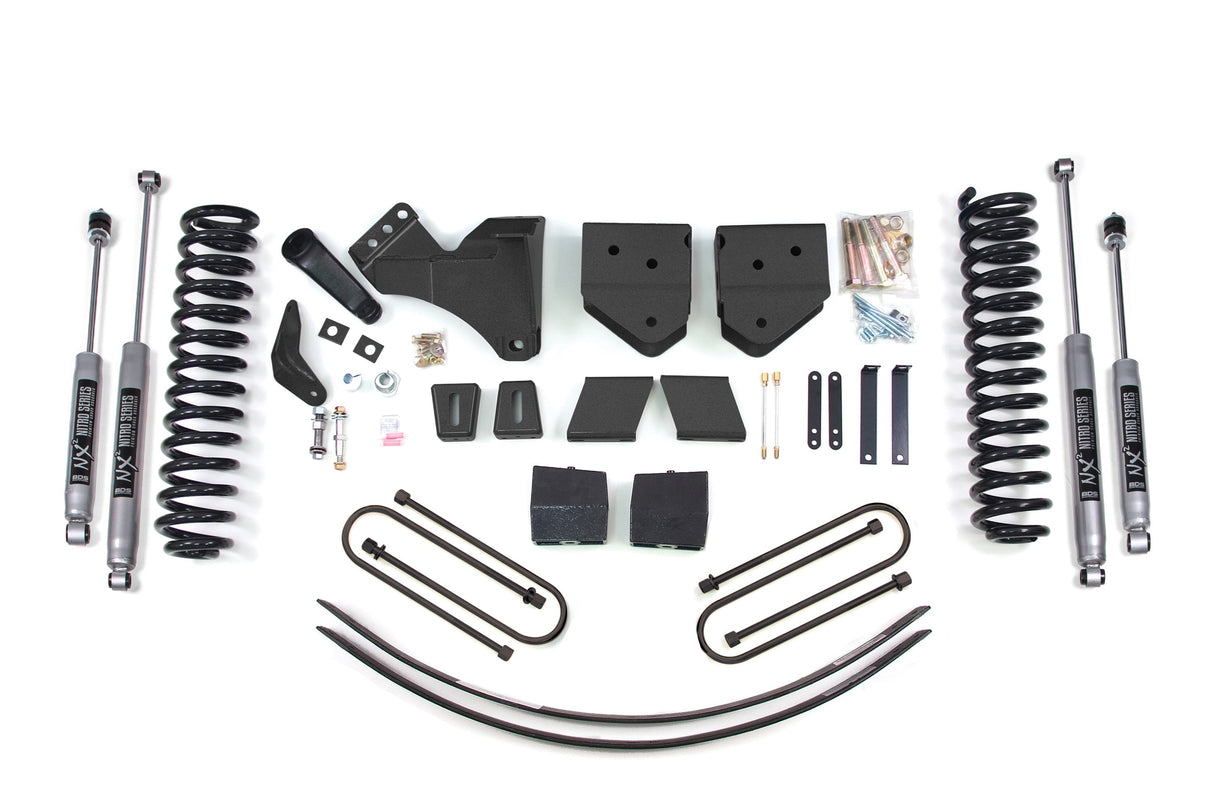 6 Inch Lift Kit - Ford F250/F350 Super Duty (05-07) 4WD - Diesel BDS Suspension Suspension Lift Kit  AXOPROS