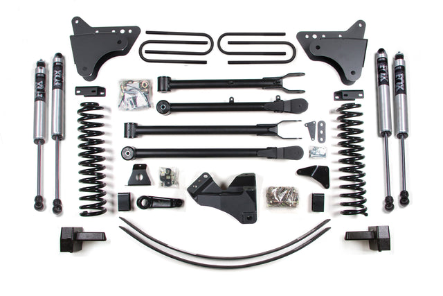 6 Inch Lift Kit W/ 4-Link - Ford F250/F350 Super Duty (05-07) 4WD - Diesel BDS Suspension Suspension Lift Kit  AXOPROS