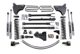 6 Inch Lift Kit W/ 4-Link - Ford F250/F350 Super Duty (05-07) 4WD - Diesel BDS Suspension Suspension Lift Kit  AXOPROS