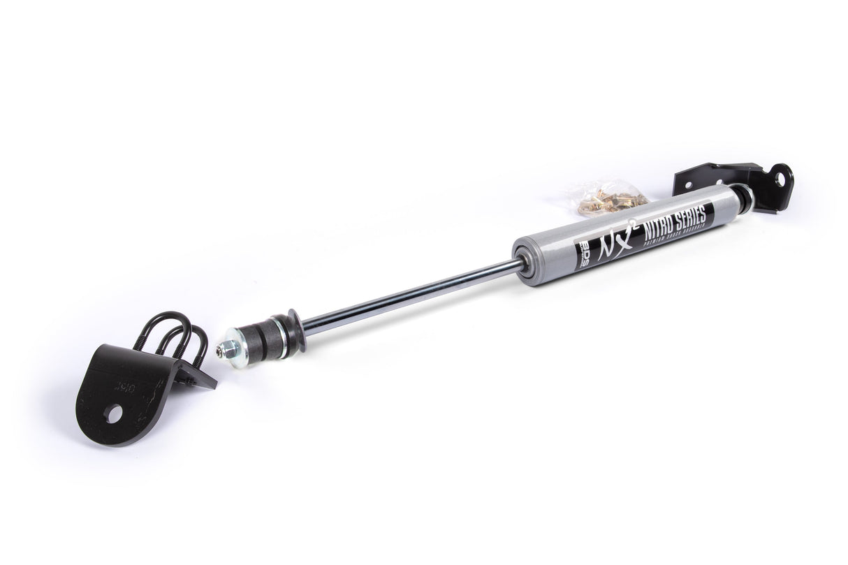 Single Steering Stabilizer Kit W/ NX2 Shock - Ford F150 (80-96)- Ranger (83-97) & Bronco II (83-90) 4WD BDS Suspension Steering Stabilizer Hardware Kit  AXOPROS