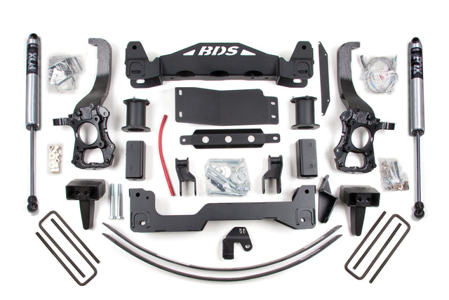 6 Inch Lift Kit - Ford F150 (04-08) 4WD BDS Suspension Suspension Lift Kit  AXOPROS