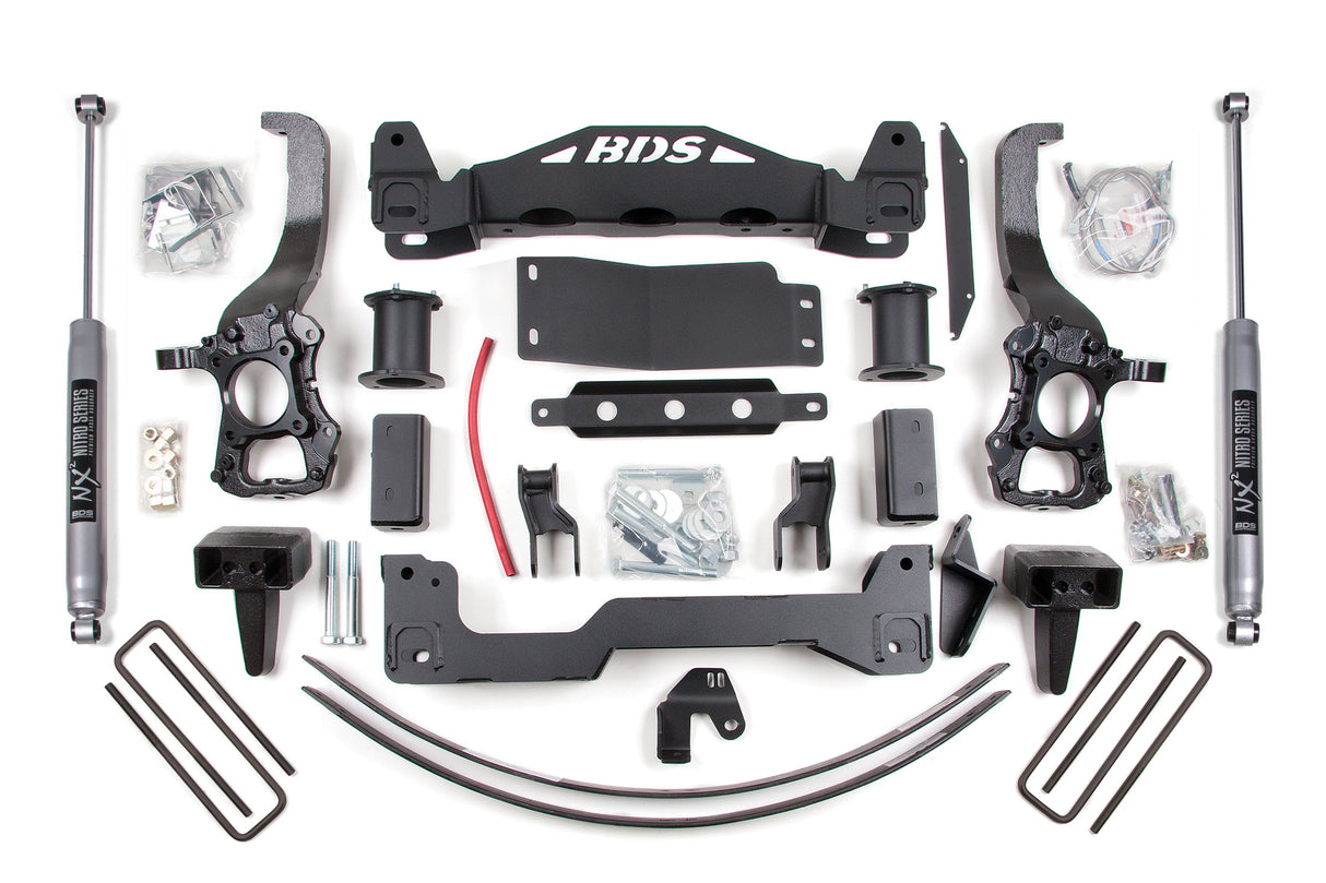 6 Inch Lift Kit - Ford F150 (04-08) 4WD BDS Suspension Suspension Lift Kit  AXOPROS