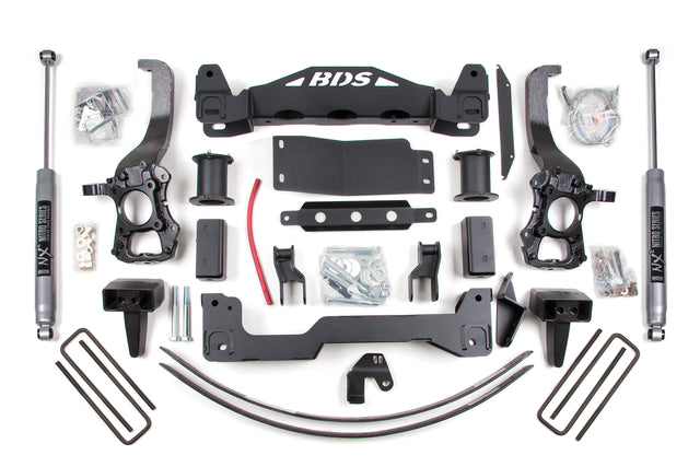 6 Inch Lift Kit - Ford F150 (04-08) 4WD BDS Suspension Suspension Lift Kit  AXOPROS