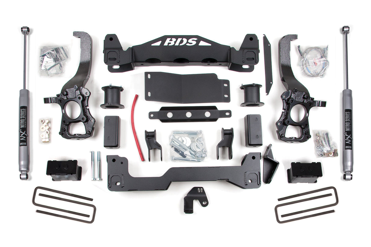 4 Inch Lift Kit - Ford F150 (04-08) 4WD BDS Suspension Suspension Lift Kit  AXOPROS