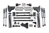 4 Inch Lift Kit W/ 4-Link - Ford F250/F350 Super Duty (11-16) 4WD - Diesel BDS Suspension Suspension Lift Kit  AXOPROS