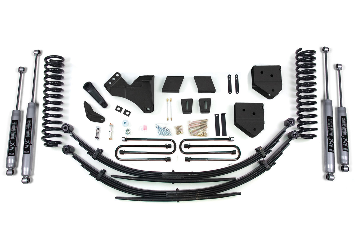 6 Inch Lift Kit - Ford F250/F350 Super Duty (11-16) 4WD - Diesel BDS Suspension Suspension Lift Kit  AXOPROS