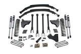 6 Inch Lift Kit W/ 4-Link - Ford F250/F350 Super Duty (11-16) 4WD - Diesel BDS Suspension Suspension Lift Kit  AXOPROS