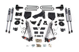 4 Inch Lift Kit - FOX 2.5 Performance Elite Coil-Over Conversion - Ford F250/F350 Super Duty (11-16) 4WD - Diesel BDS Suspension Suspension Lift Kit  AXOPROS