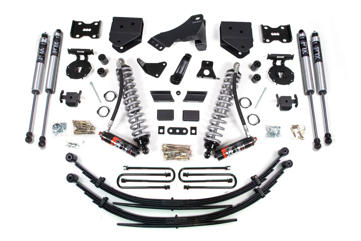 4 Inch Lift Kit - FOX 2.5 Performance Elite Coil-Over Conversion - Ford F250/F350 Super Duty (11-16) 4WD - Diesel BDS Suspension Suspension Lift Kit  AXOPROS