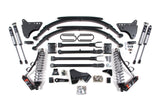 4 Inch Lift Kit W/ 4-Link - FOX 2.5 Performance Elite Coil-Over Conversion - Ford F250/F350 Super Duty (11-16) 4WD - Diesel BDS Suspension Suspension Lift Kit  AXOPROS