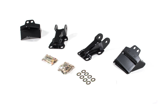 Recoil Traction Bar Mounting Kit - Chevy Silverado And GMC Sierra 1500 (88-06) BDS Suspension Suspension Traction Bar Bracket  AXOPROS