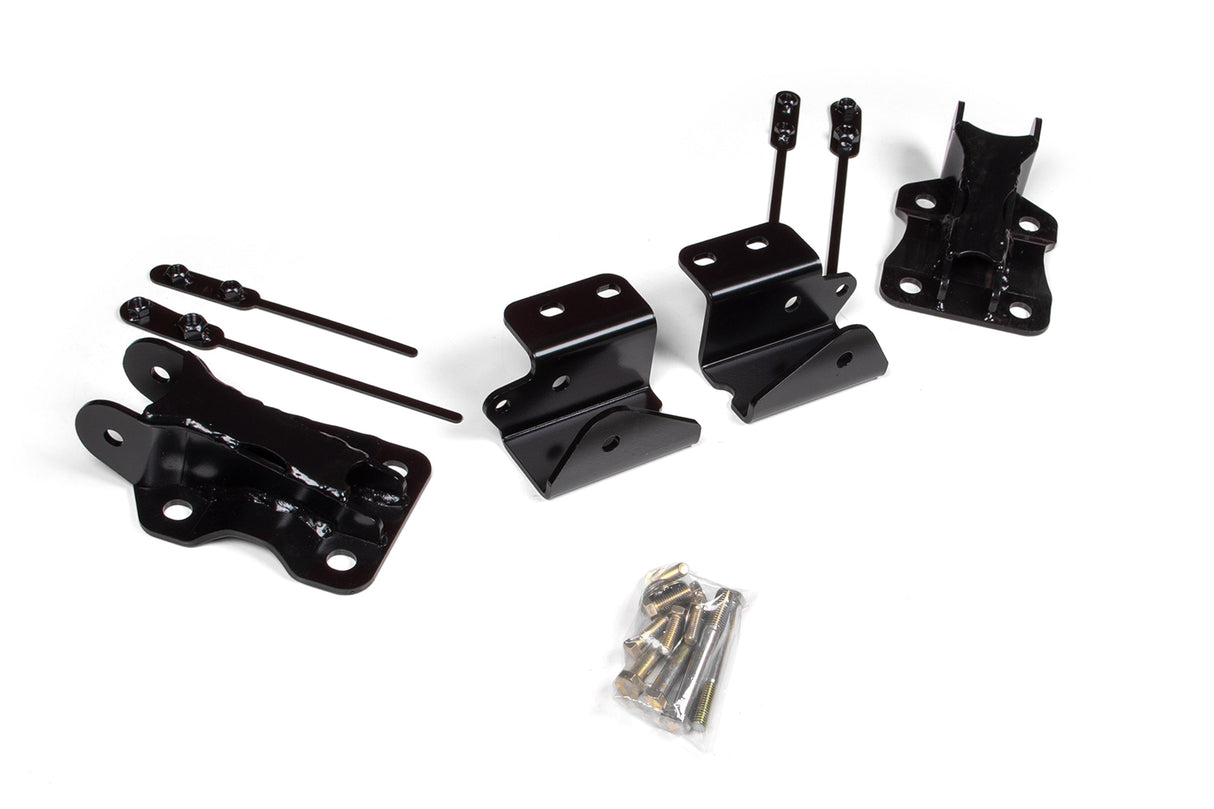 Recoil Traction Bar Mounting Kit - Chevy Silverado And GMC Sierra 2500HD / 3500HD (20-24) - SRW BDS Suspension Suspension Traction Bar Bracket  AXOPROS