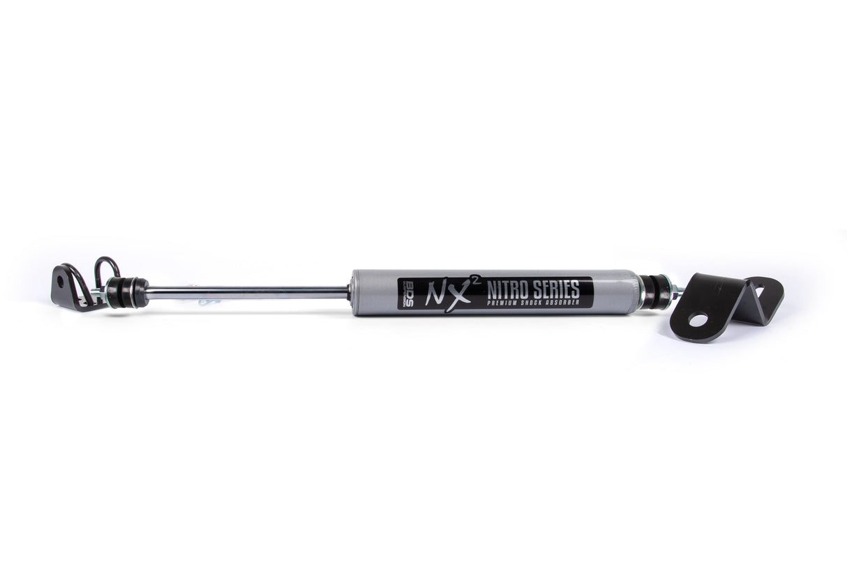 Single Steering Stabilizer Kit W/ NX2 Shock - Chevy Silverado & GMC Sierra 1500 (99-06) 4WD BDS Suspension Steering Stabilizer Hardware Kit  AXOPROS