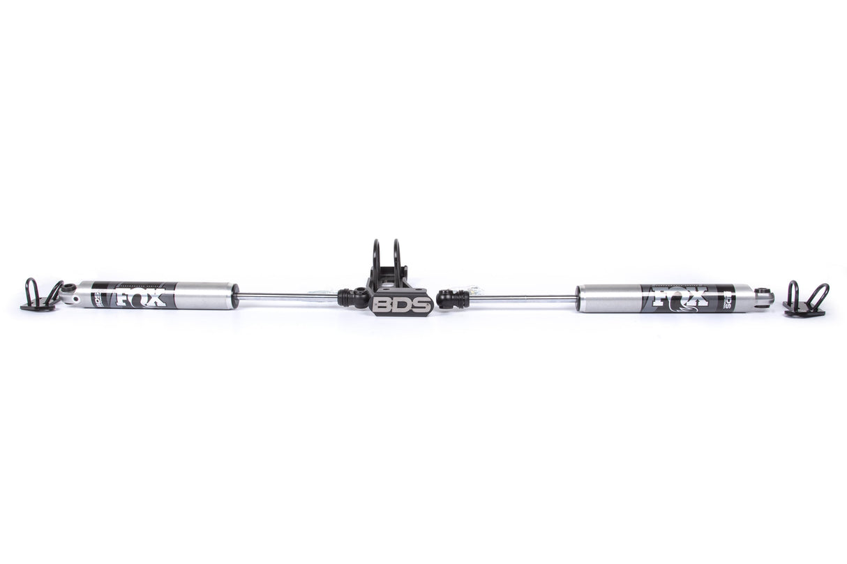 Dual Steering Stabilizer Kit W/ FOX 2.0 Performance Shocks - Chevy/GMC Truck (73-87) And SUV (73-91) 4WD BDS Suspension Steering Stabilizer Hardware Kit  AXOPROS