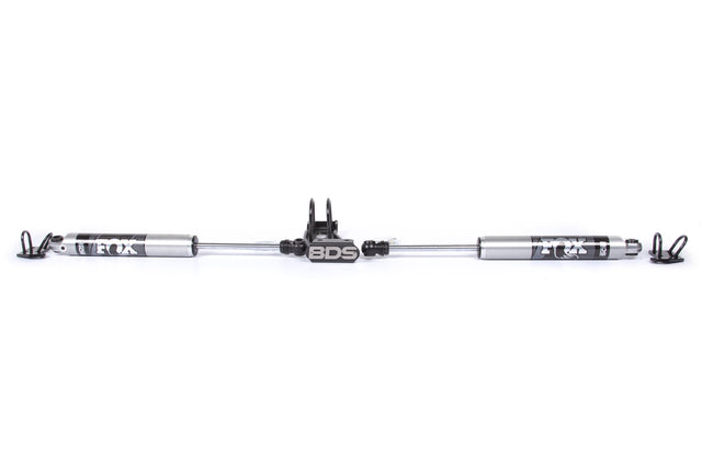 Dual Steering Stabilizer Kit W/ FOX 2.0 Performance Shocks - Chevy/GMC Truck (73-87) And SUV (73-91) 4WD BDS Suspension Steering Stabilizer Hardware Kit  AXOPROS