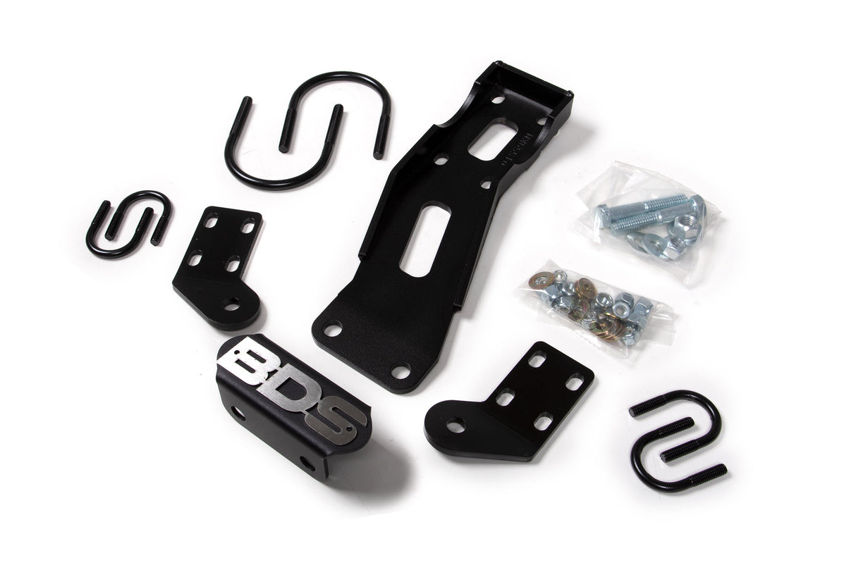Dual Steering Stabilizer Mounting Kit - Chevy/GMC Truck (73-87) And SUV (69-91) BDS Suspension Steering Stabilizer Hardware Kit  AXOPROS