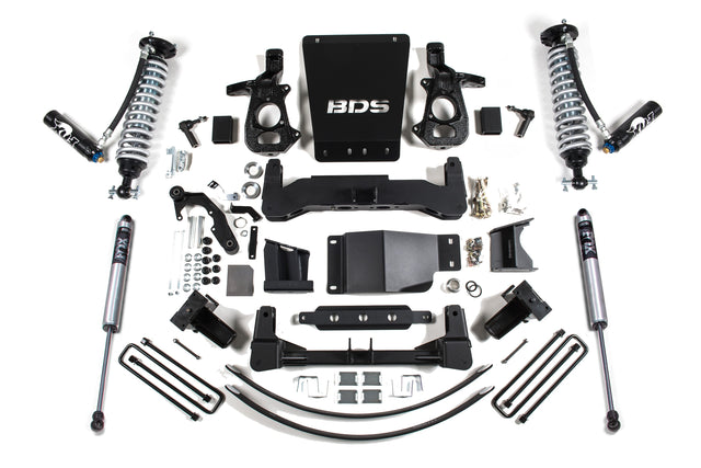 8 Inch Lift Kit - FOX 2.5 Coil-Over DSC - Chevy Silverado Or GMC Sierra 1500 (14-18) 4WD BDS Suspension Suspension Lift Kit  AXOPROS