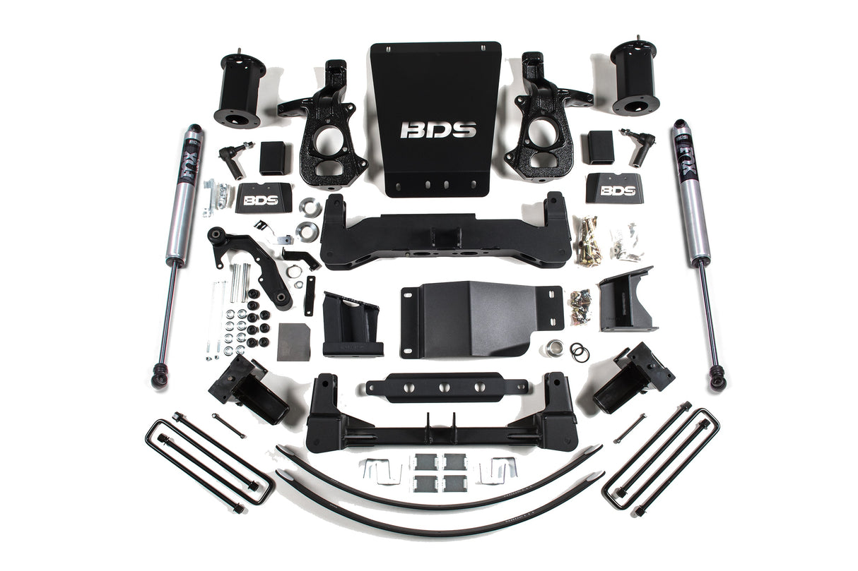 8 Inch Lift Kit - Chevy Silverado Or GMC Sierra 1500 (14-18) 4WD BDS Suspension Suspension Lift Kit  AXOPROS