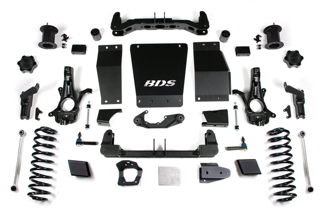 6 Inch Lift Kit - Chevy/GMC Suburban- Tahoe- Yukon/XL 1500 (15-19) 4WD - Magneride Equipped BDS Suspension Suspension Lift Kit  AXOPROS