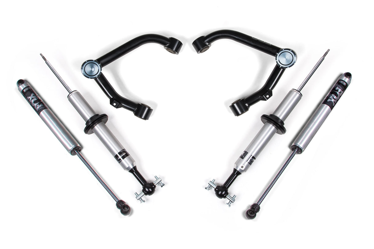 2 Inch Lift Kit - FOX 2.0 Snap Ring Strut - Chevy Silverado Or GMC Sierra 1500 (14-18) 4WD BDS Suspension Suspension Lift Kit  AXOPROS