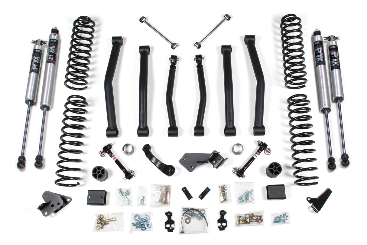 4 Inch Lift Kit - Jeep Wrangler JK (12-18) 2-Door BDS Suspension Suspension Lift Kit  AXOPROS