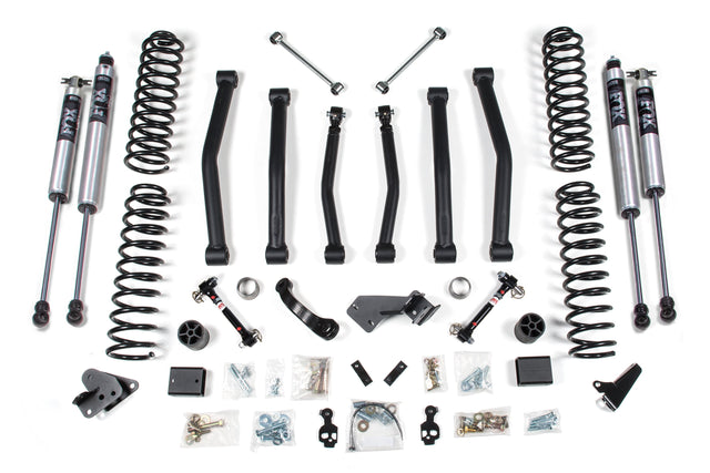 4 Inch Lift Kit - Jeep Wrangler JK (12-18) 2-Door BDS Suspension Suspension Lift Kit  AXOPROS