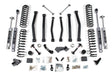 4 Inch Lift Kit - Jeep Wrangler JK (12-18) 2-Door BDS Suspension Suspension Lift Kit  AXOPROS