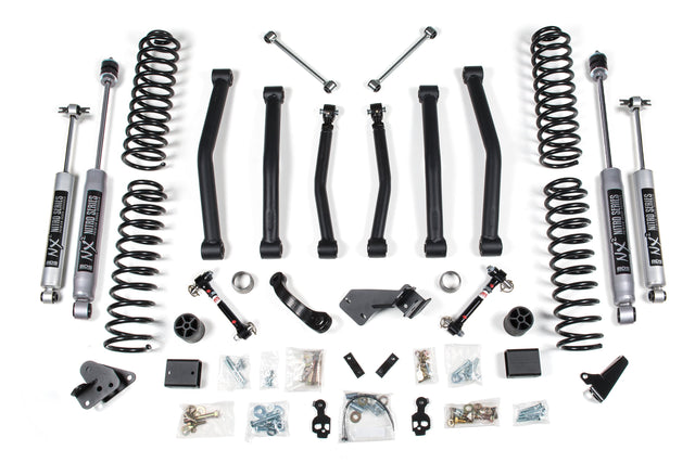 4 Inch Lift Kit - Jeep Wrangler JK (12-18) 2-Door BDS Suspension Suspension Lift Kit  AXOPROS