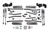 4.5 Inch Lift Kit - Long Arm - Jeep Wrangler JK (07-18) 4-Door BDS Suspension Suspension Lift Kit  AXOPROS