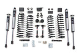 3 Inch Lift Kit - Jeep Wrangler JK (07-11) 4-Door BDS Suspension Suspension Lift Kit  AXOPROS
