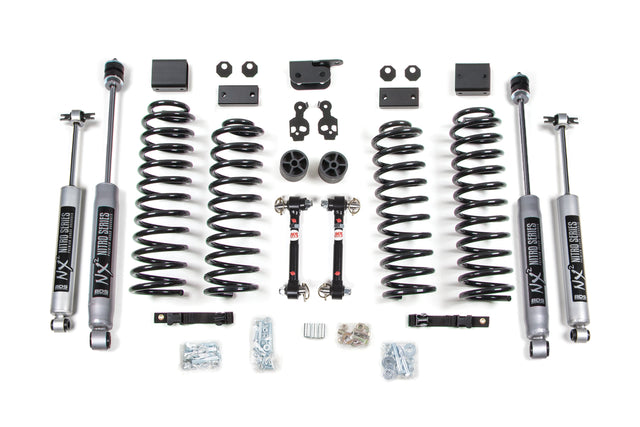 3 Inch Lift Kit - Jeep Wrangler JK (07-11) 4-Door BDS Suspension Suspension Lift Kit  AXOPROS