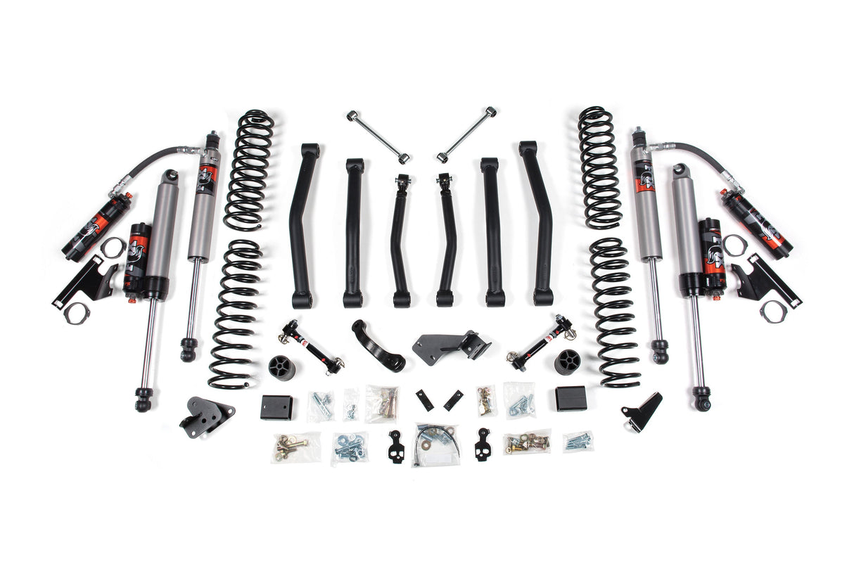 4.5 Inch Lift Kit - Jeep Wrangler JK (07-11) 4-Door BDS Suspension Suspension Lift Kit  AXOPROS