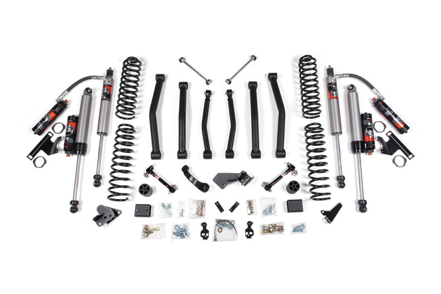 4.5 Inch Lift Kit - Jeep Wrangler JK (07-11) 4-Door BDS Suspension Suspension Lift Kit  AXOPROS