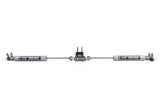 Dual Steering Stabilizer Kit W/ NX2 Shocks - Jeep Wrangler JK (07-18) BDS Suspension Steering Stabilizer Hardware Kit  AXOPROS