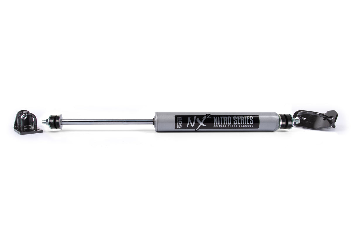 Single Steering Stabilizer Kit W/ NX2 Shock - Jeep CJ Series And M38A1 (41-86) BDS Suspension Steering Stabilizer Hardware Kit  AXOPROS