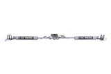 Dual Steering Stabilizer Kit W/ NX2 Shocks - Jeep Grand Cherokee WJ (99-04) BDS Suspension Steering Stabilizer Hardware Kit  AXOPROS