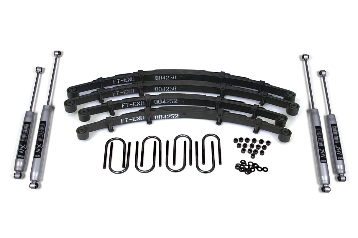 2.5 Inch Lift Kit - Jeep CJ5/CJ6/M38A1 (53-68) BDS Suspension Suspension Lift Kit  AXOPROS