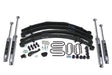 4 Inch Lift Kit - Jeep CJ5/CJ7 (76-81) BDS Suspension Suspension Lift Kit  AXOPROS