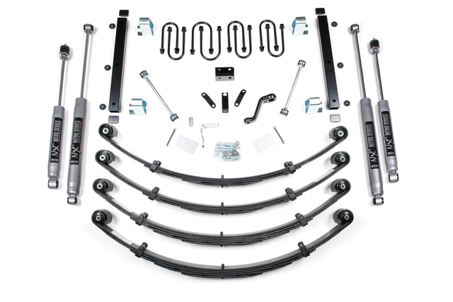 3.5 Inch Lift Kit - Jeep Wrangler YJ (87-95) BDS Suspension Suspension Lift Kit  AXOPROS