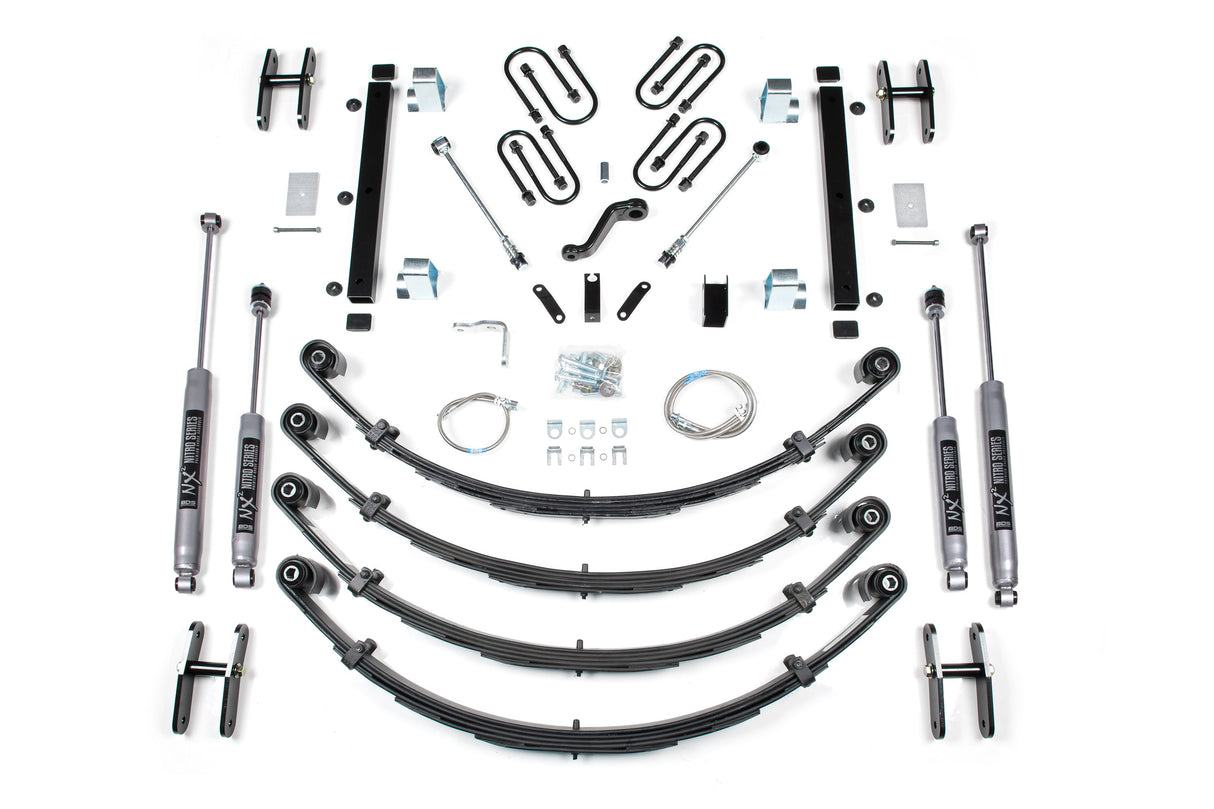 4.5 Inch Lift Kit - Jeep Wrangler YJ (87-95) BDS Suspension Suspension Lift Kit  AXOPROS