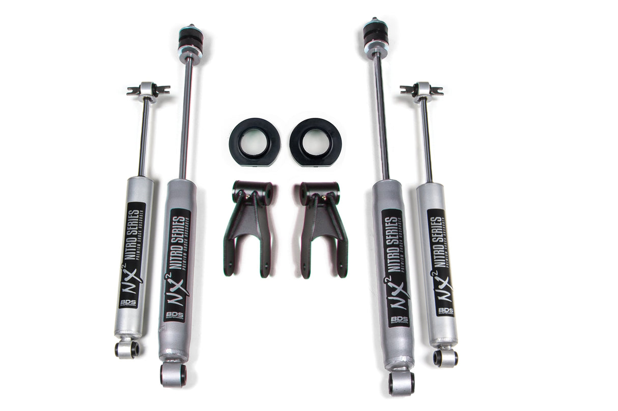 0.75 Inch Lift Kit - Jeep Cherokee XJ (84-01) BDS Suspension Suspension Lift Kit  AXOPROS
